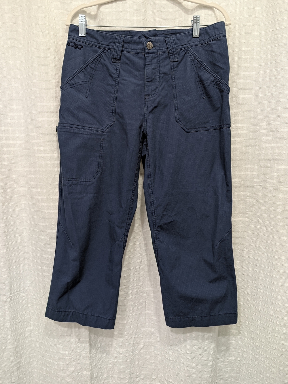 Outdoor Research Woman's Capri Cargo Pants Navy Size 8